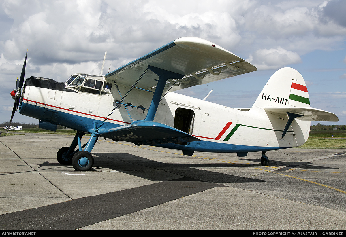 Aircraft Photo of HA-ANT | Antonov An-2P | AirHistory.net #574031