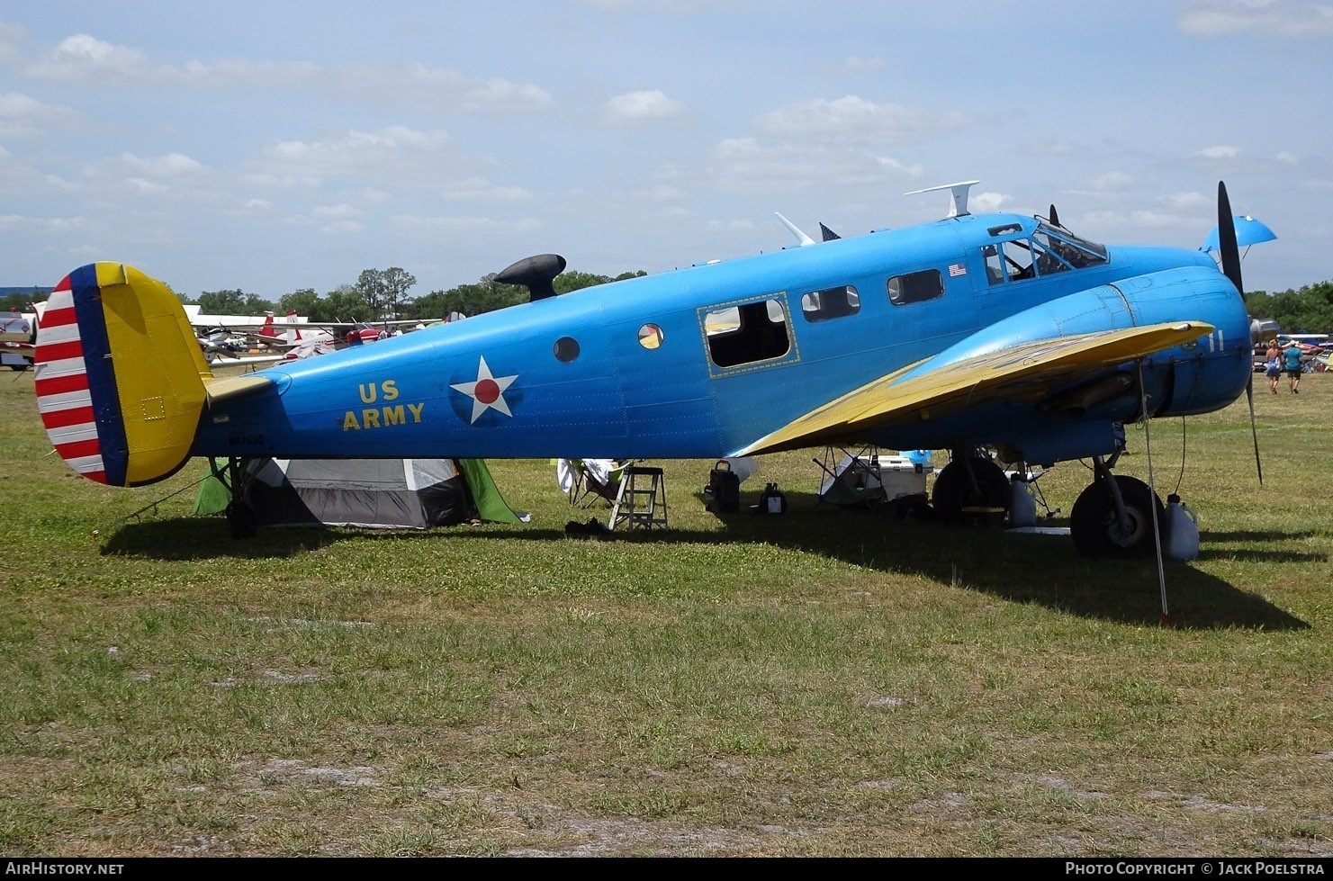 Aircraft Photo of N87690 | Beech C-45H Expeditor | USA - Army | AirHistory.net #574053