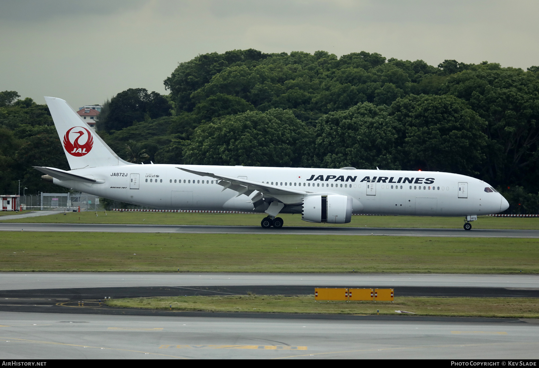 Aircraft Photo of JA872J | Boeing 787-9 Dreamliner | Japan Airlines - JAL | AirHistory.net #574055