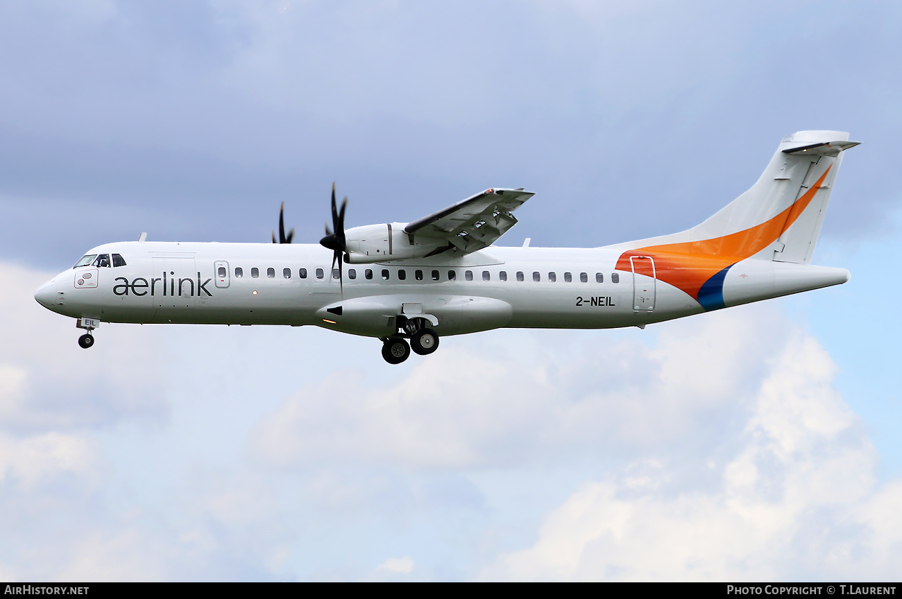 Aircraft Photo of 2-NEIL | ATR ATR-72-500 (ATR-72-212A) | Aerlink | AirHistory.net #574058