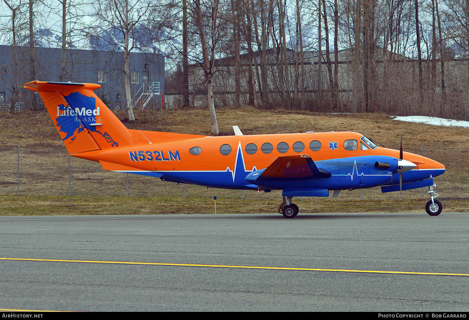 Aircraft Photo of N532LM | Beech B200 Super King Air | LifeMed Alaska | AirHistory.net #574073