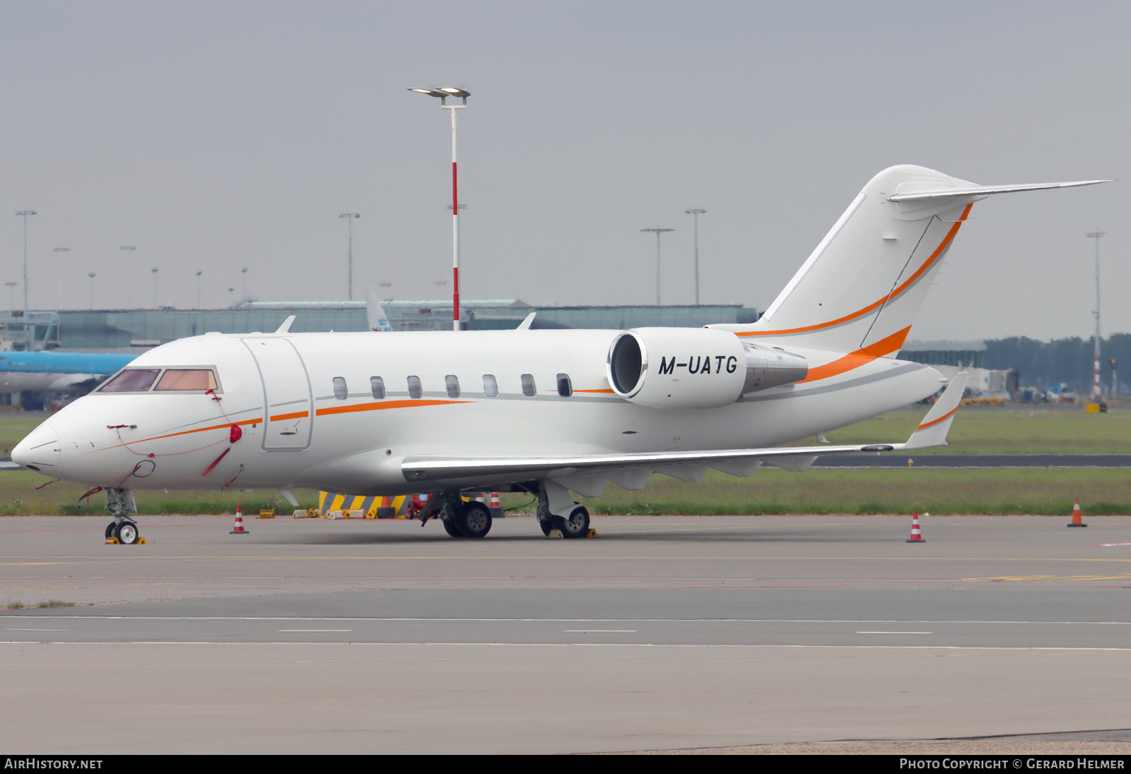 Aircraft Photo of M-UATG | Bombardier Challenger 650 (CL-600-2B16) | AirHistory.net #574076