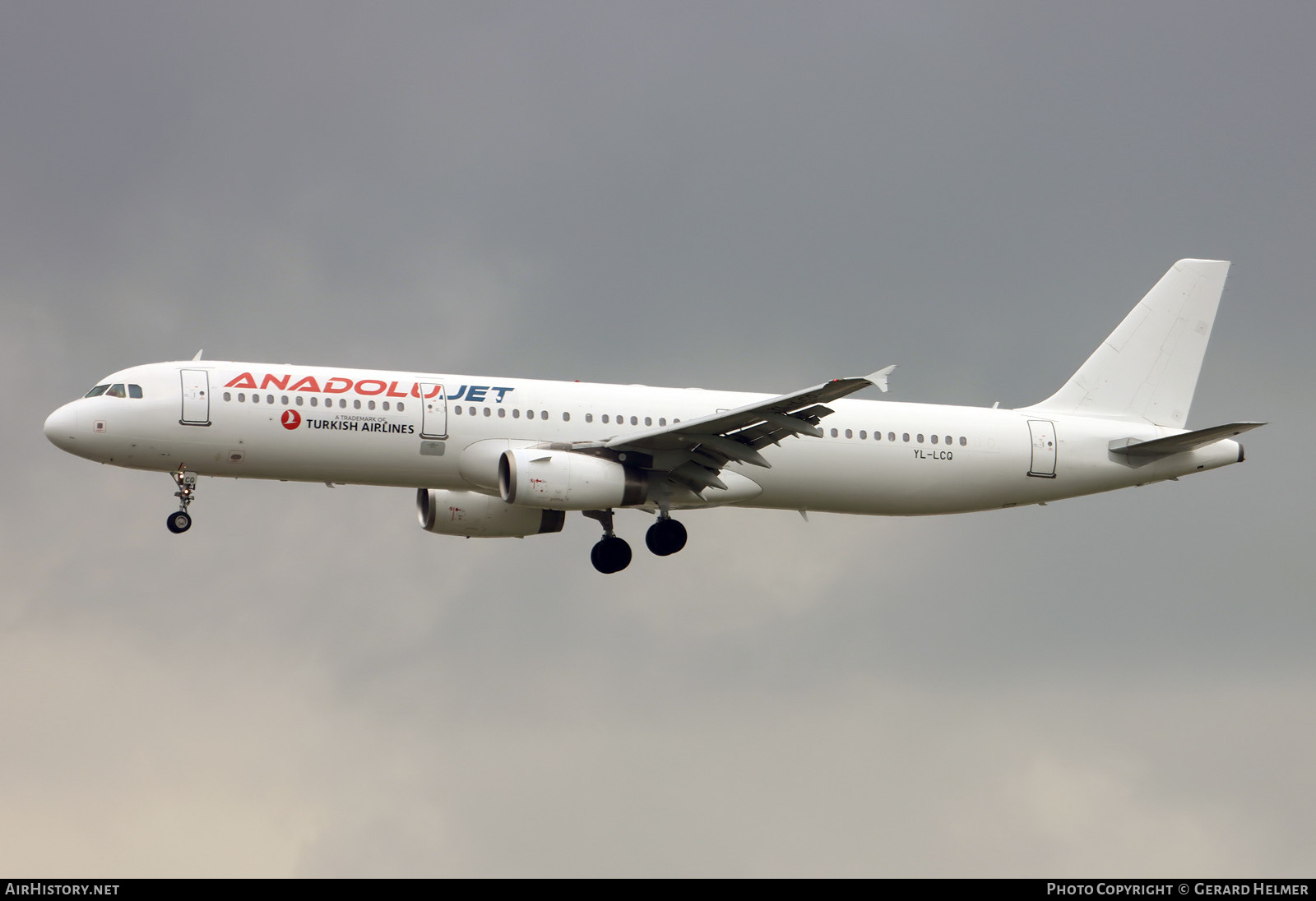 Aircraft Photo of YL-LCQ | Airbus A321-231 | AnadoluJet | AirHistory.net #574093