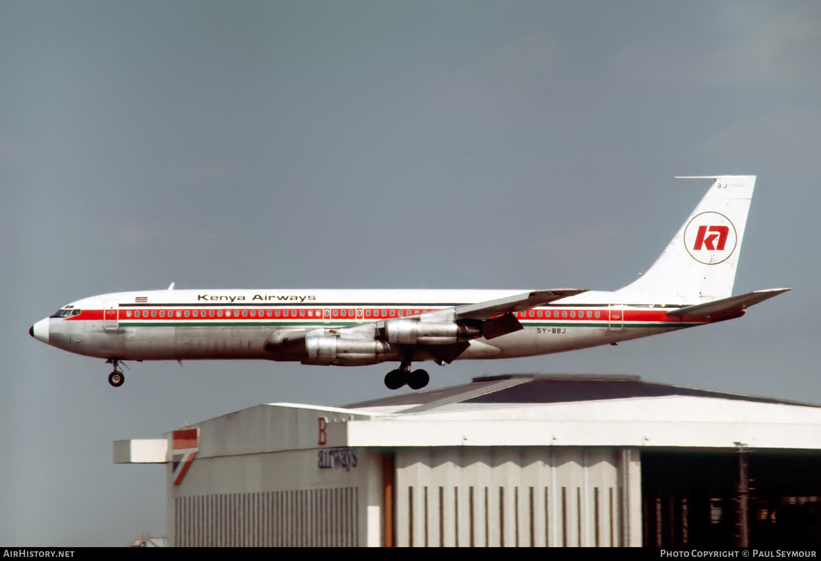 Aircraft Photo of 5Y-BBJ | Boeing 707-351B | Kenya Airways | AirHistory.net #574094