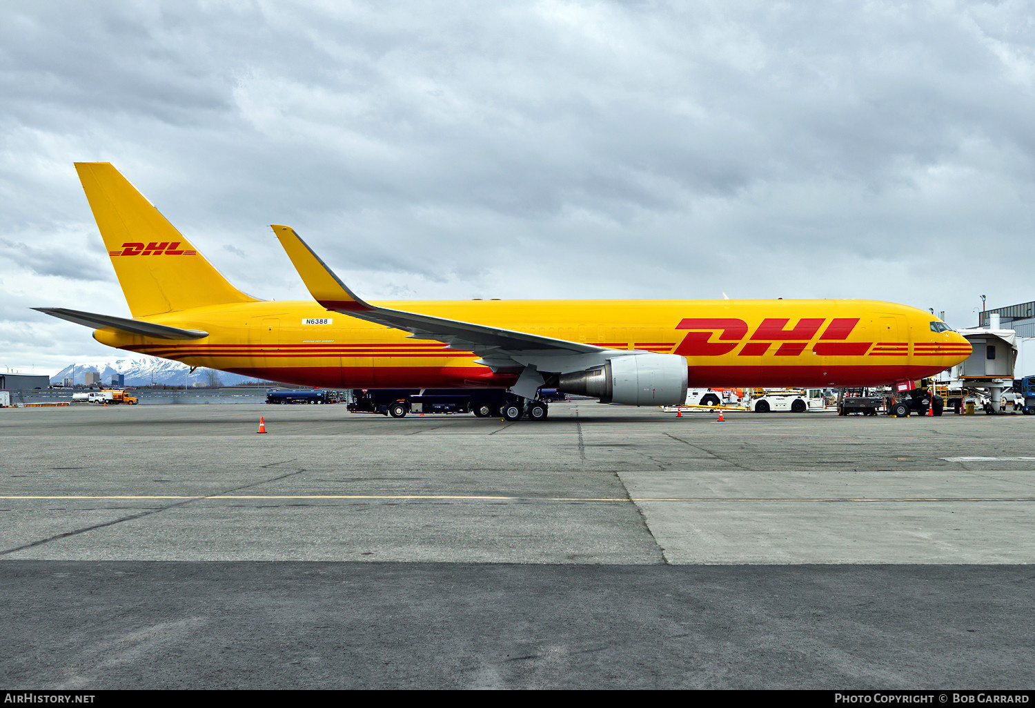 Aircraft Photo of N6388 | Boeing 767-316/ER(BCF) | DHL International | AirHistory.net #574096