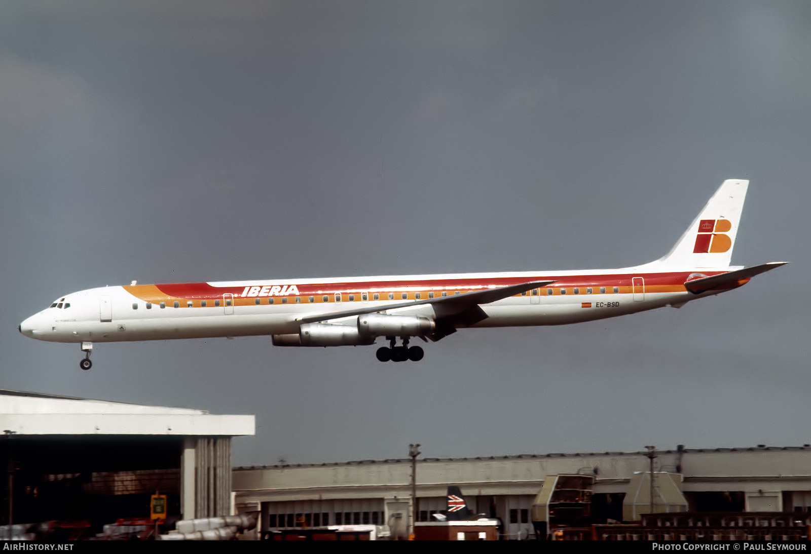 Aircraft Photo of EC-BSD | McDonnell Douglas DC-8-63 | Iberia | AirHistory.net #574099