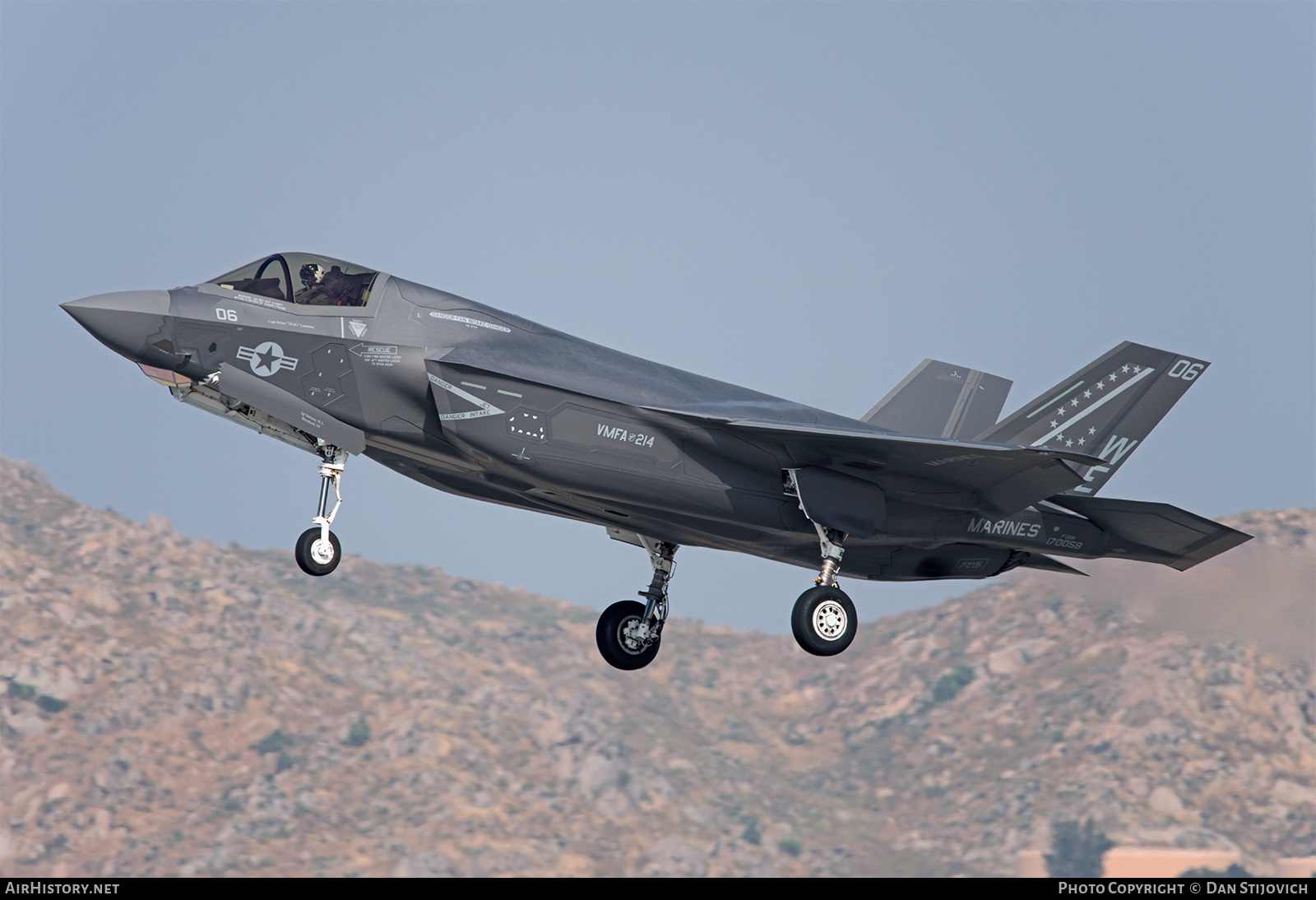 Aircraft Photo of 170058 | Lockheed Martin F-35B Lightning II | USA - Marines | AirHistory.net #574114