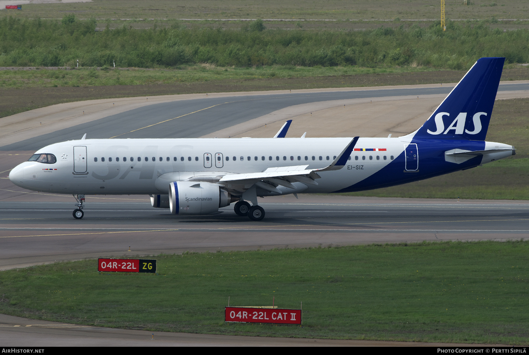 Aircraft Photo of EI-SIZ | Airbus A320-251N | Scandinavian Airlines - SAS | AirHistory.net #574130