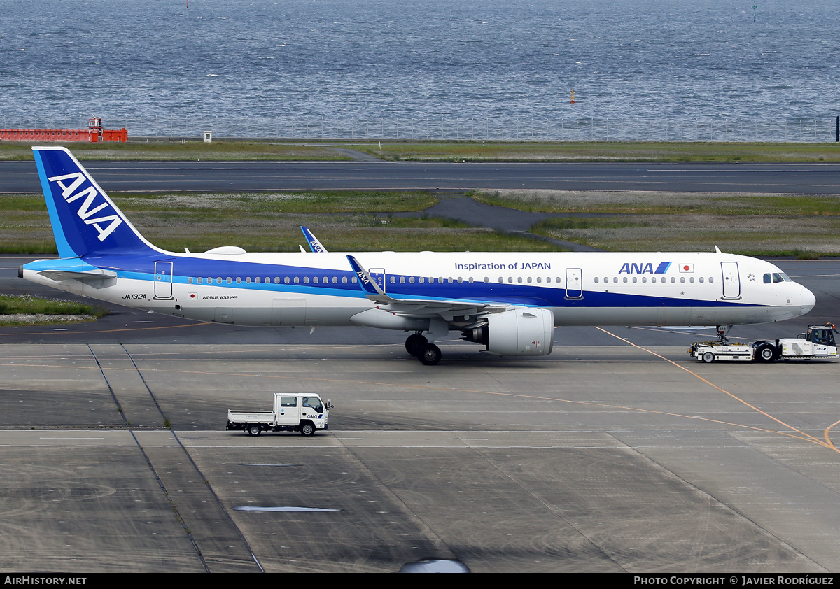 Aircraft Photo of JA132A | Airbus A321-272N | All Nippon Airways - ANA | AirHistory.net #574132