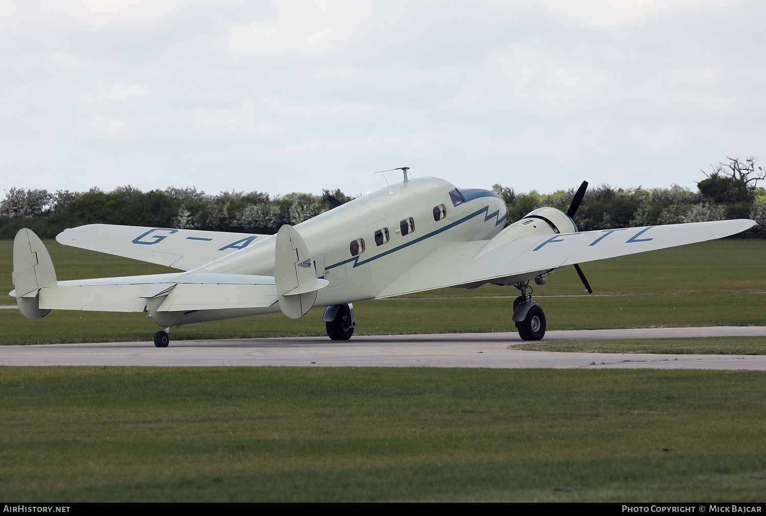 Aircraft Photo of G-AFTL | Lockheed 12-A Electra Junior | AirHistory.net #574137