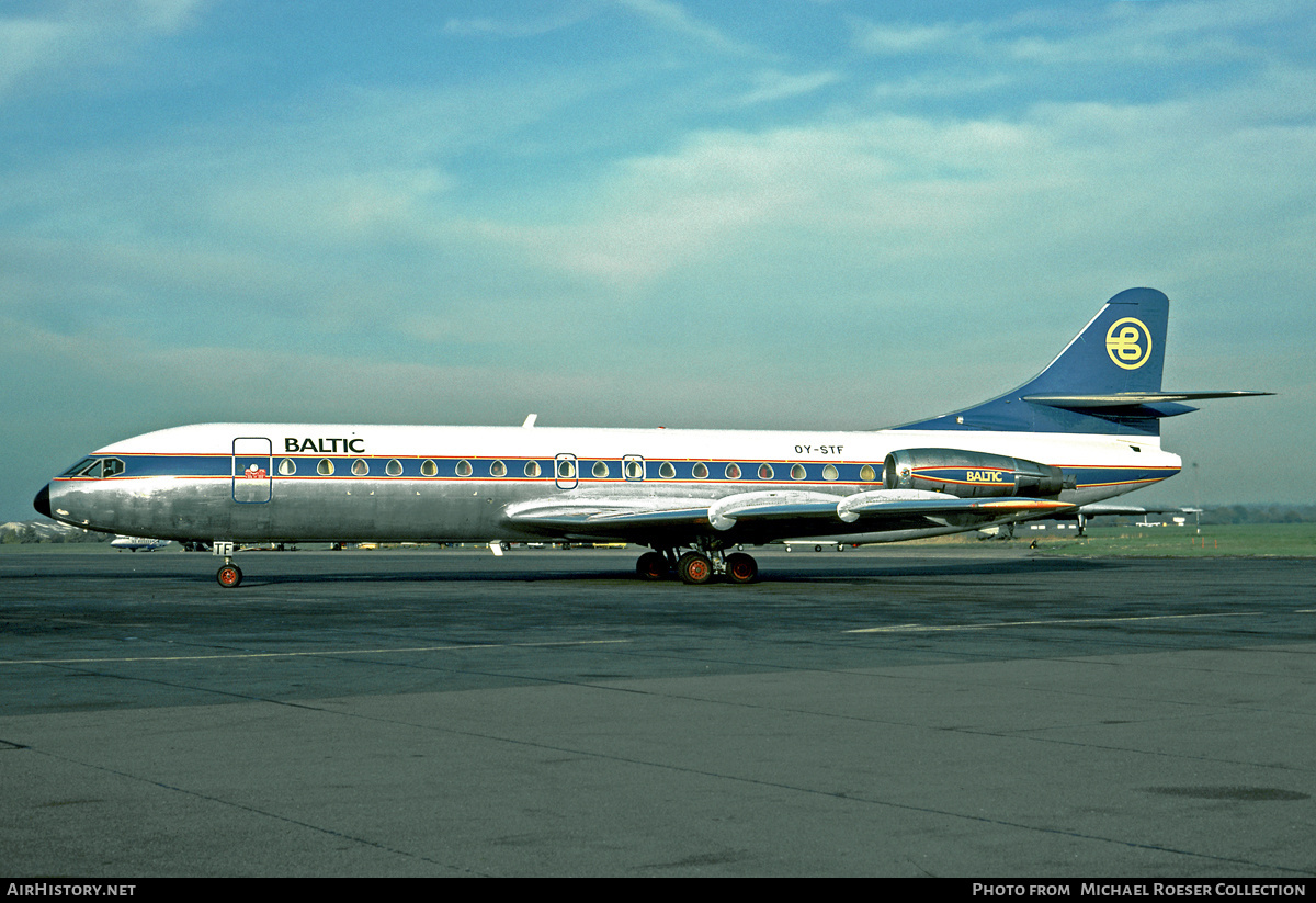 Aircraft Photo of OY-STF | Sud SE-210 Caravelle 10B3 Super B | Baltic Airlines | AirHistory.net #574141