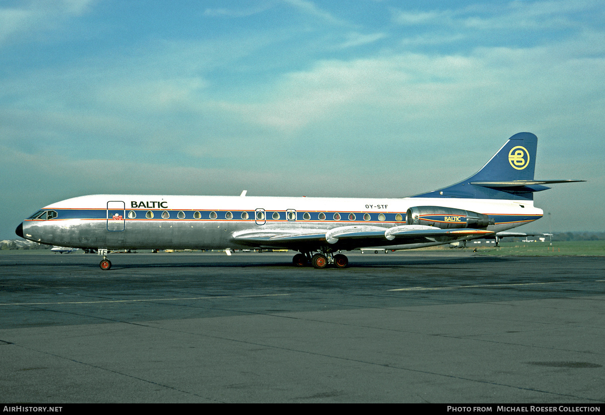 Aircraft Photo of OY-STF | Sud SE-210 Caravelle 10B3 Super B | Baltic Airlines | AirHistory.net #574141