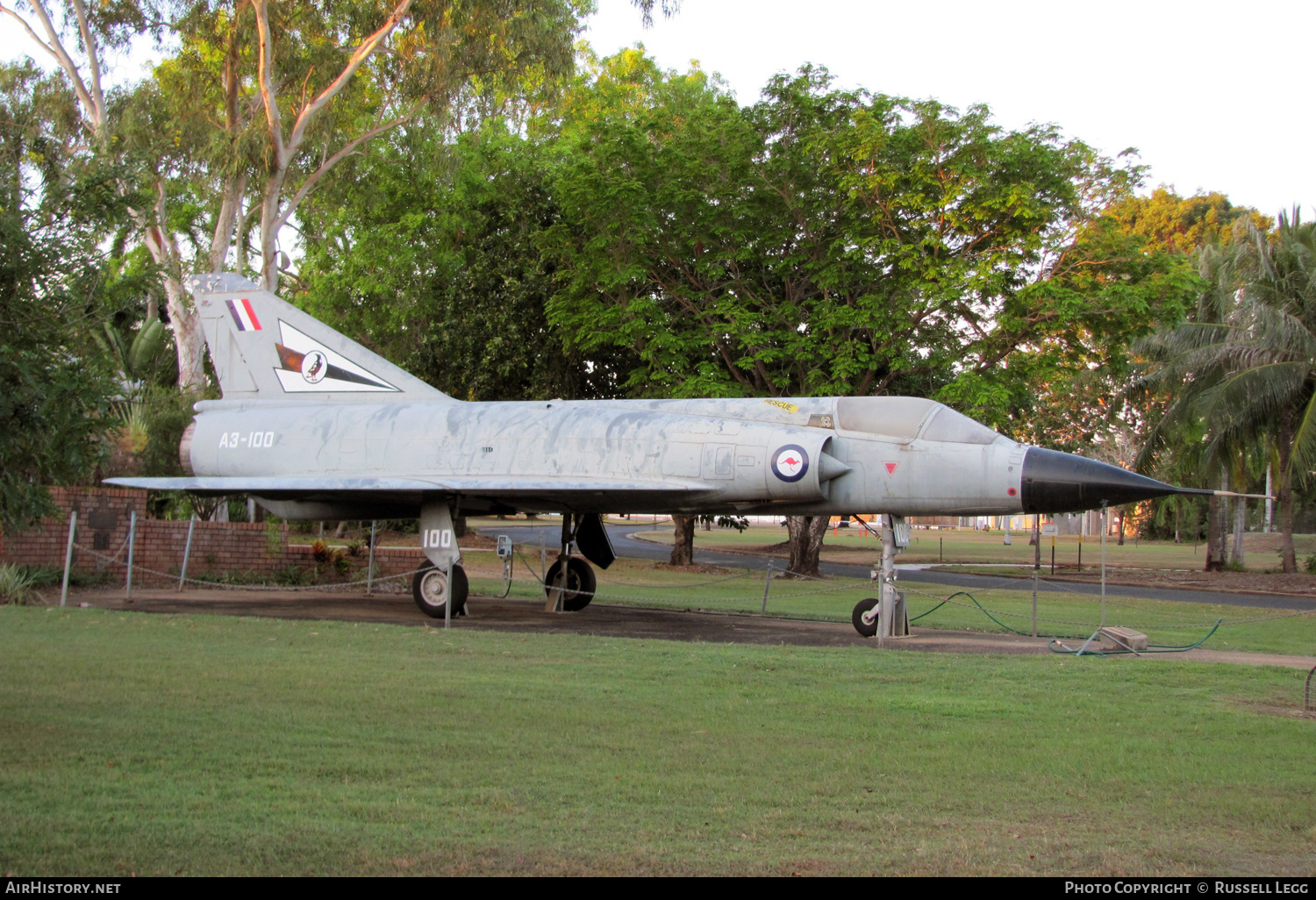 Aircraft Photo of A3-100 | Dassault Mirage IIIO(A) | Australia - Air Force | AirHistory.net #574171