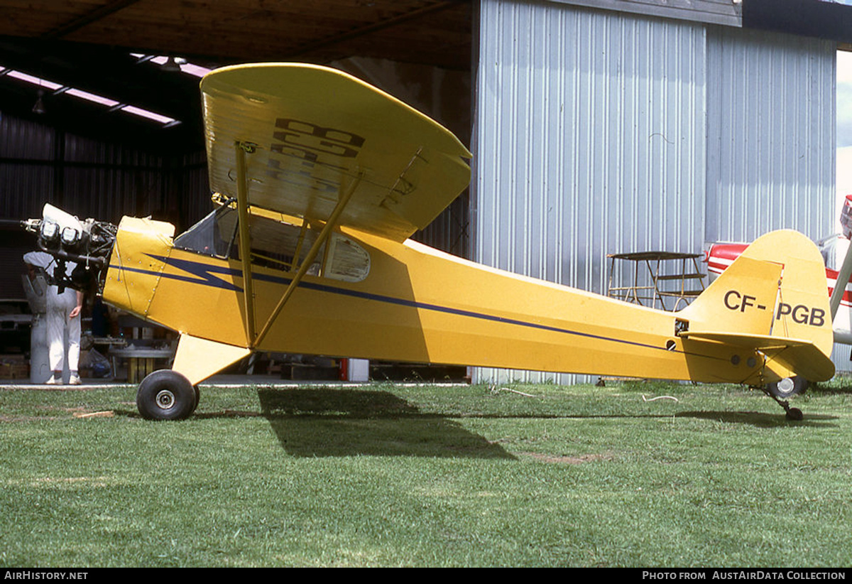 Aircraft Photo of CF-PGB | Piper J-3C-65 Cub | AirHistory.net #574175