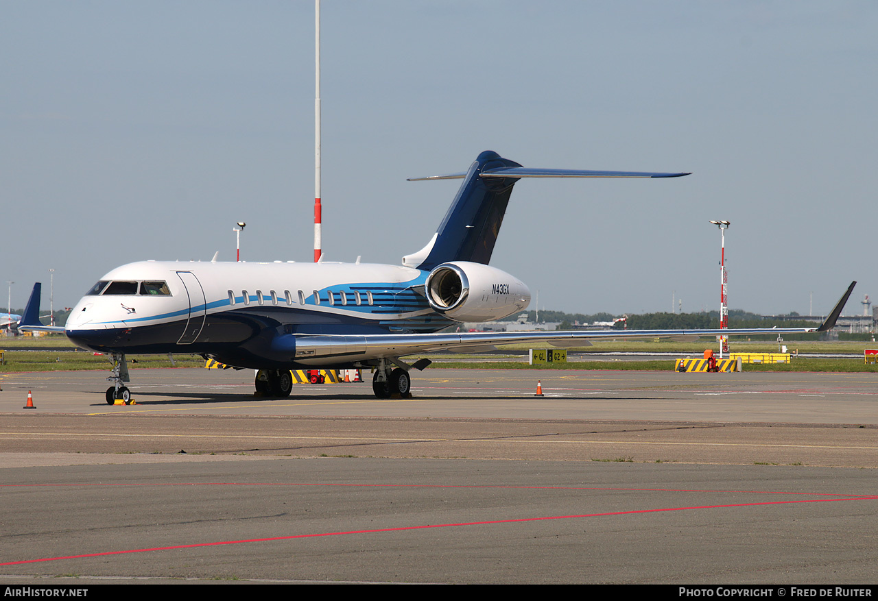 Aircraft Photo of N43GX | Bombardier Global 5000 (BD-700-1A11) | AirHistory.net #574180