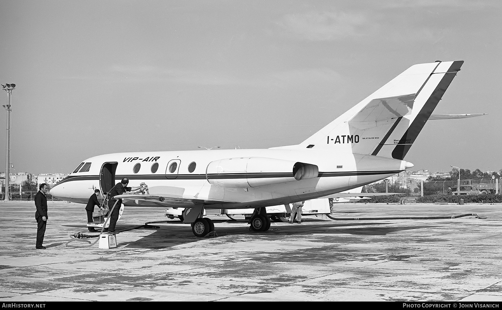 Aircraft Photo of I-ATMO | Dassault Falcon 20C | Vip-Air | AirHistory.net #574186