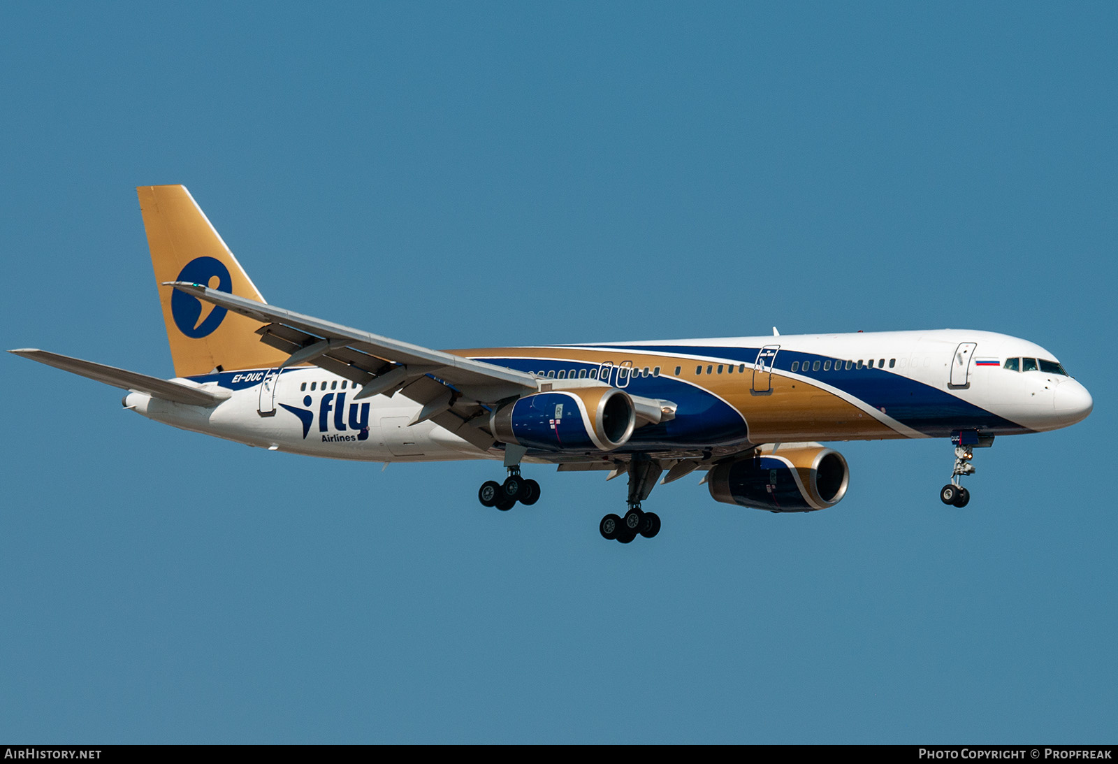 Aircraft Photo of EI-DUC | Boeing 757-256 | I-Fly Airlines | AirHistory.net #574197