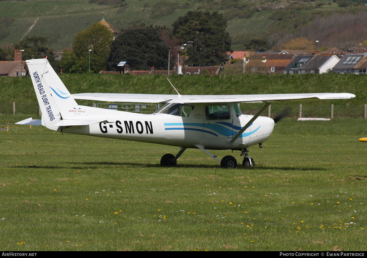 Aircraft Photo of G-SMON | Cessna A152 Aerobat | North Weald Flight Training | AirHistory.net #574211