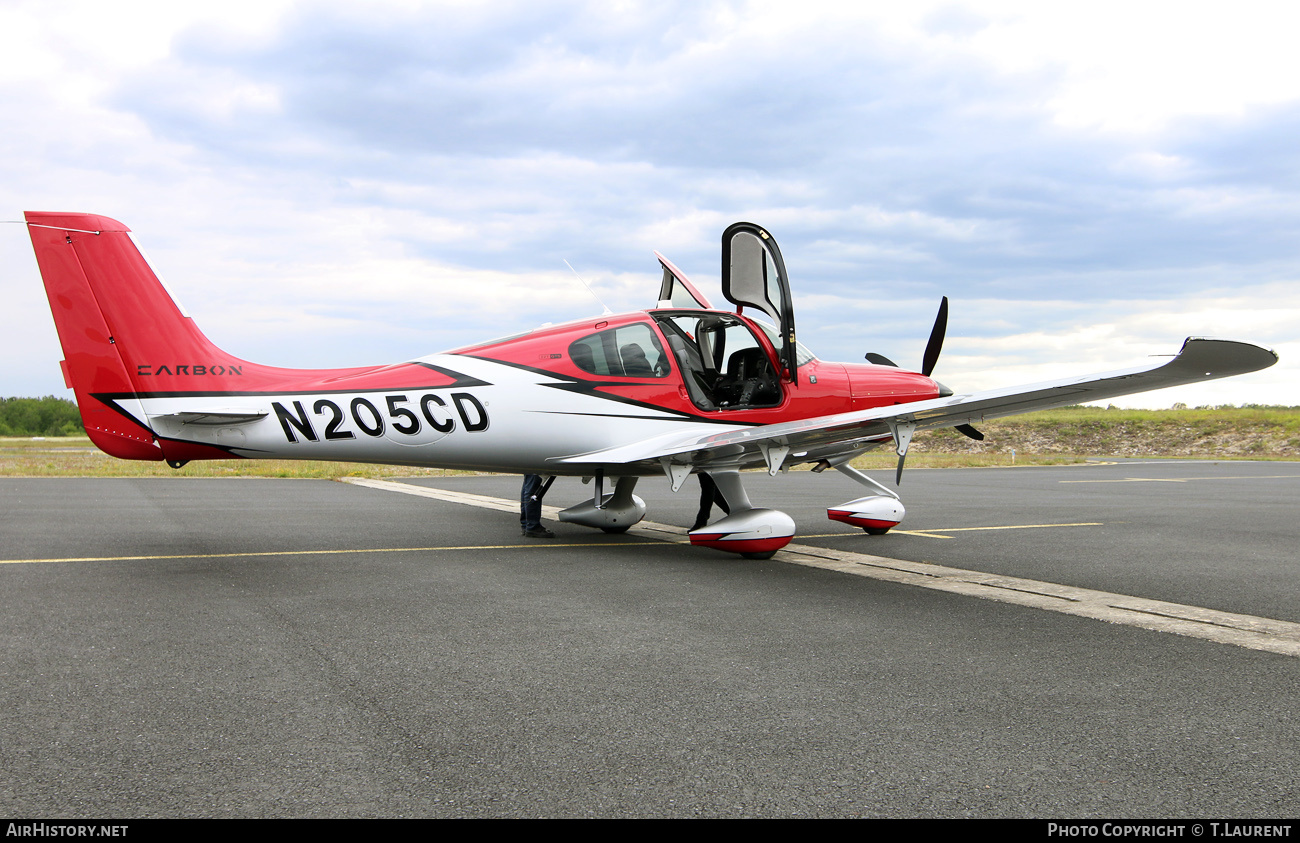 Aircraft Photo of N205CD | Cirrus SR-22T G6-GTS Carbon | AirHistory.net #574217