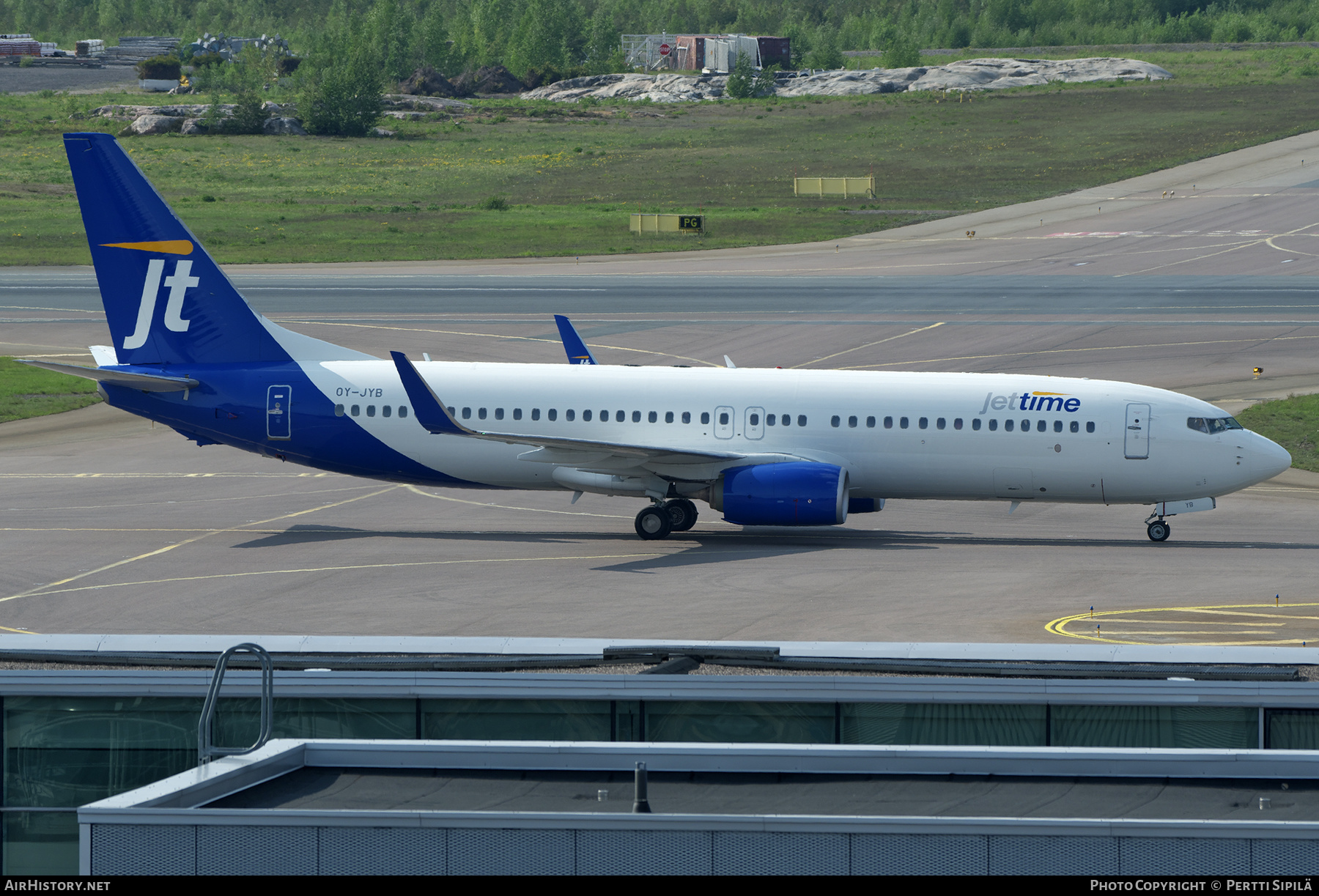 Aircraft Photo of OY-JYB | Boeing 737-8KN | Jettime | AirHistory.net #574229