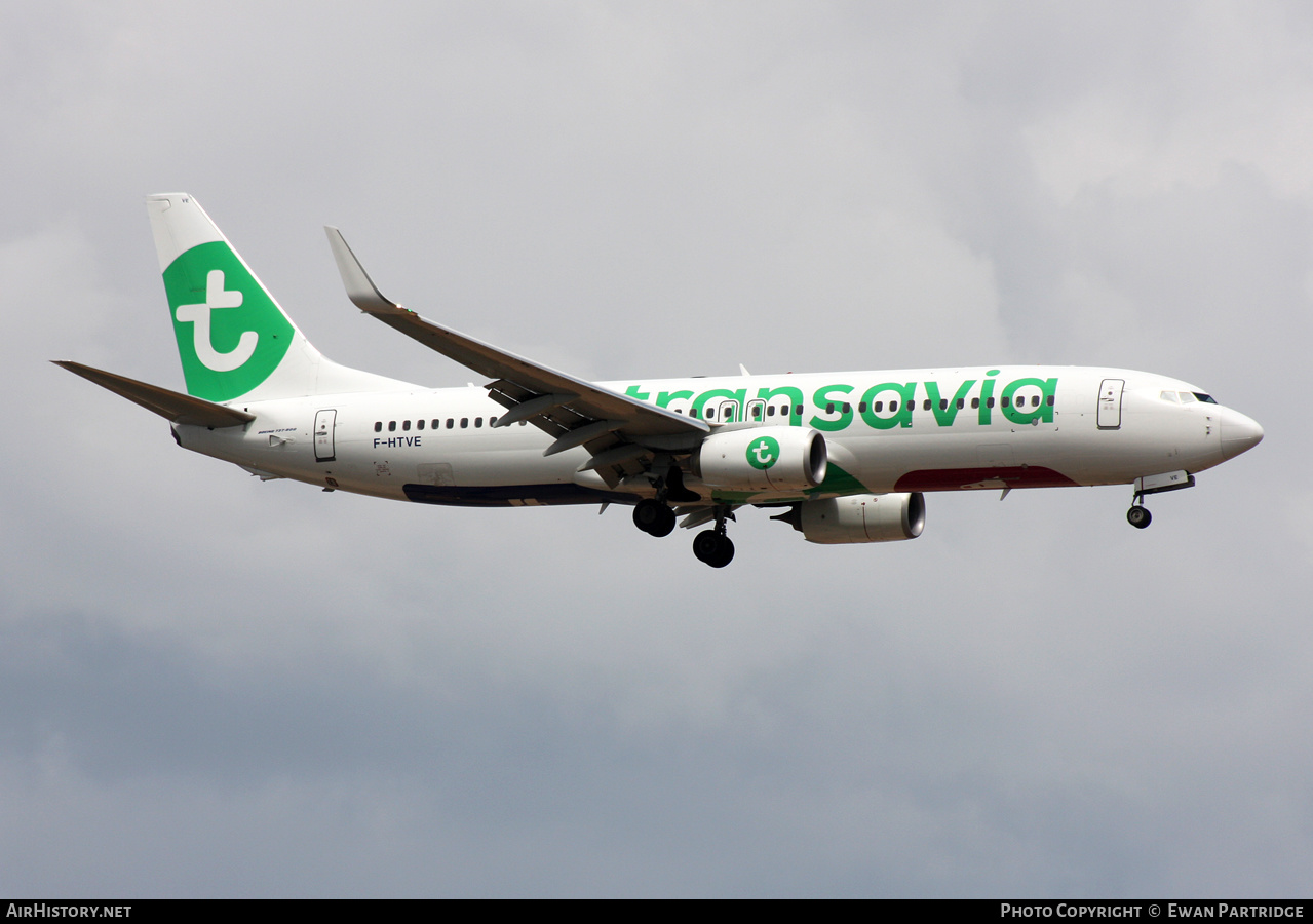 Aircraft Photo of F-HTVE | Boeing 737-800 | Transavia | AirHistory.net #574246