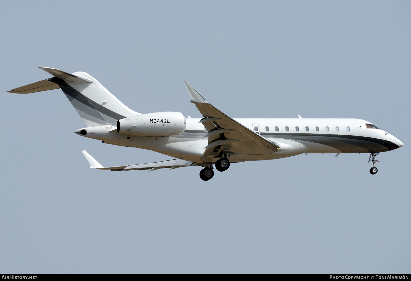 Aircraft Photo of N944GL | Bombardier Global 6000 (BD-700-1A10) | AirHistory.net #574252