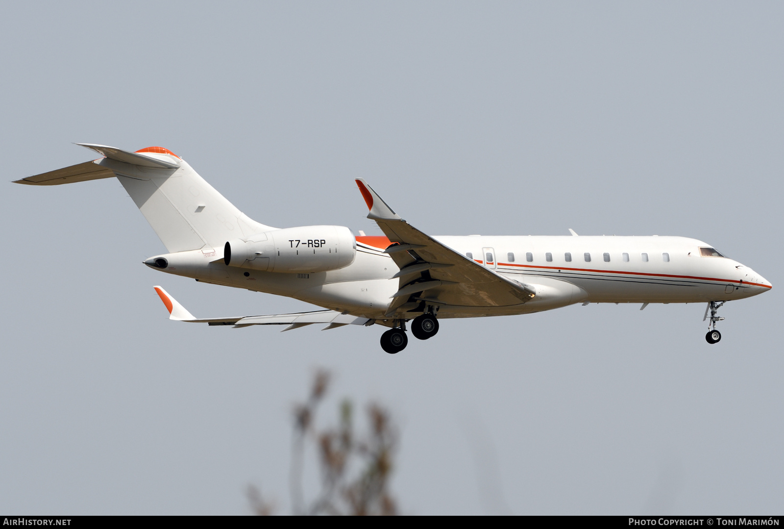 Aircraft Photo of T7-RSP | Bombardier Global 6000 (BD-700-1A10) | AirHistory.net #574261