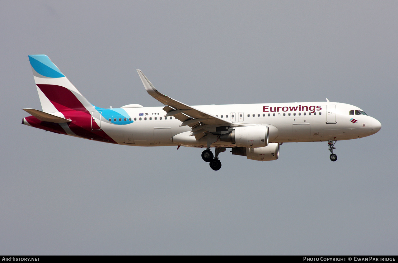 Aircraft Photo of 9H-EWB | Airbus A320-214 | Eurowings | AirHistory.net #574280