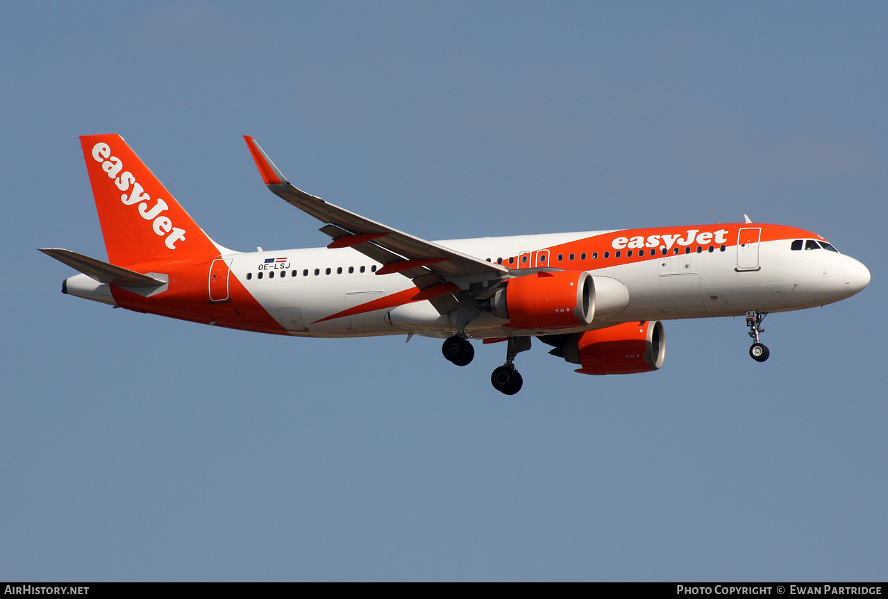Aircraft Photo of OE-LSJ | Airbus A320-251N | EasyJet | AirHistory.net #574291