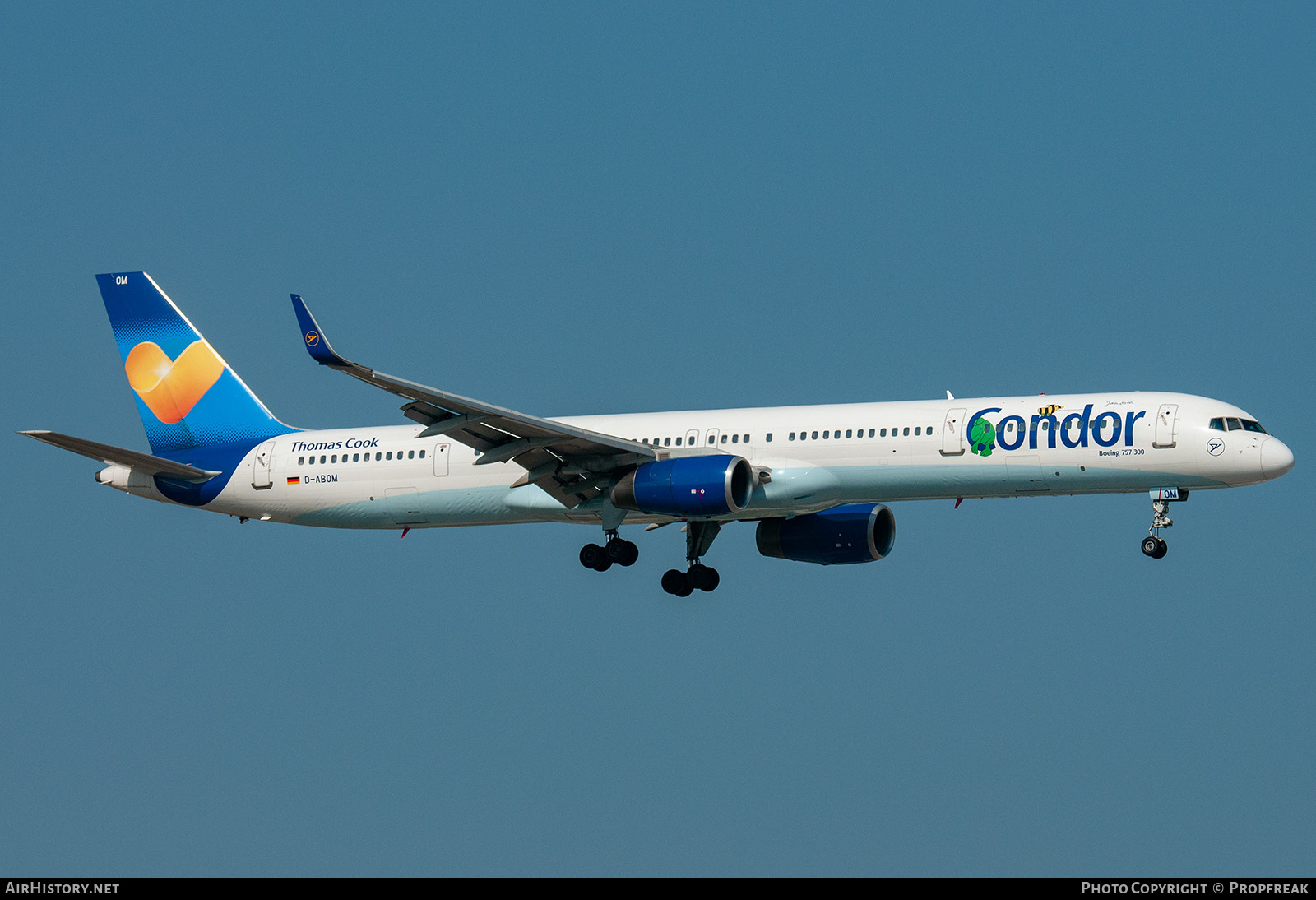 Aircraft Photo of D-ABOM | Boeing 757-330 | Condor Flugdienst | AirHistory.net #574298