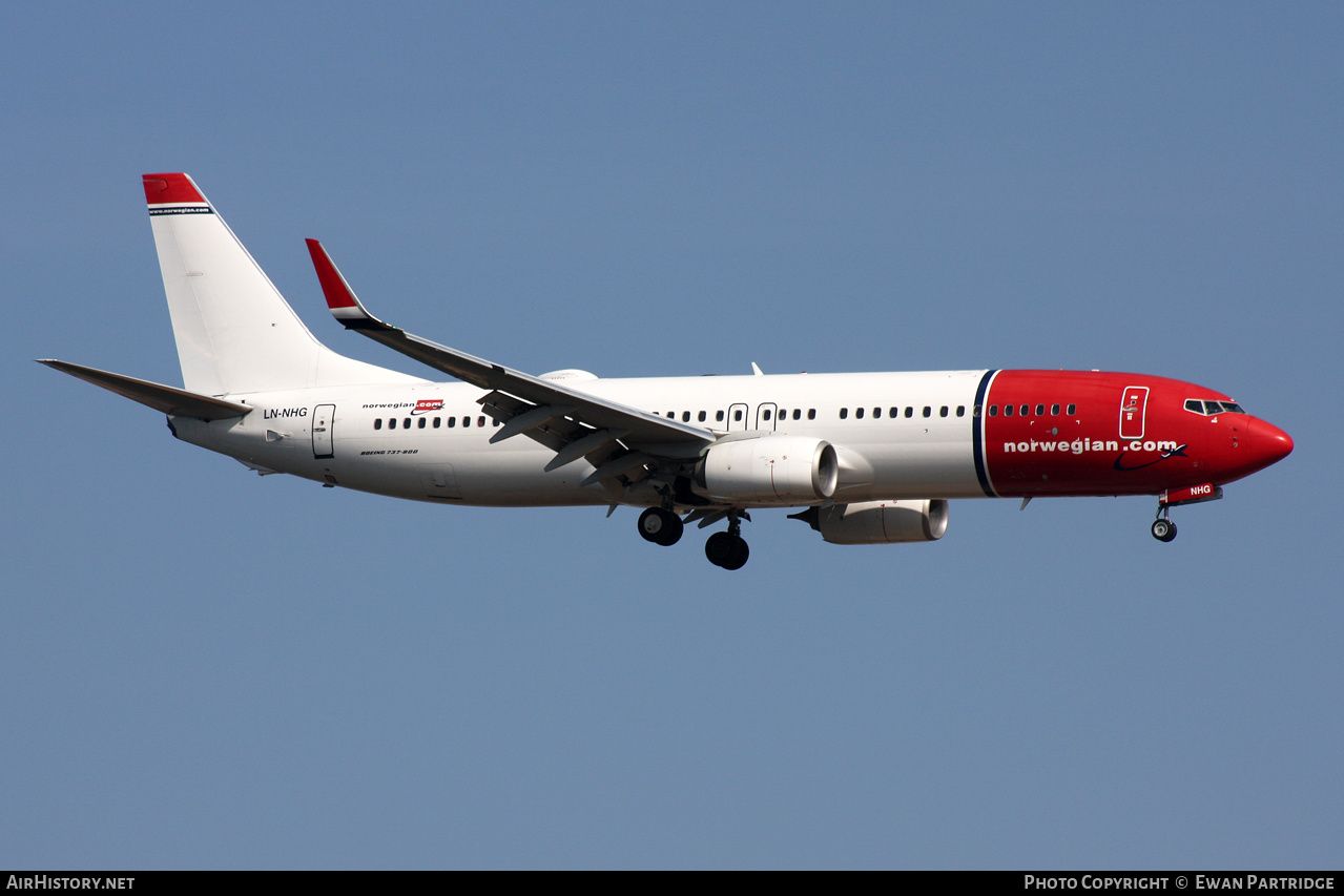 Aircraft Photo of LN-NHG | Boeing 737-8JP | Norwegian | AirHistory.net #574308