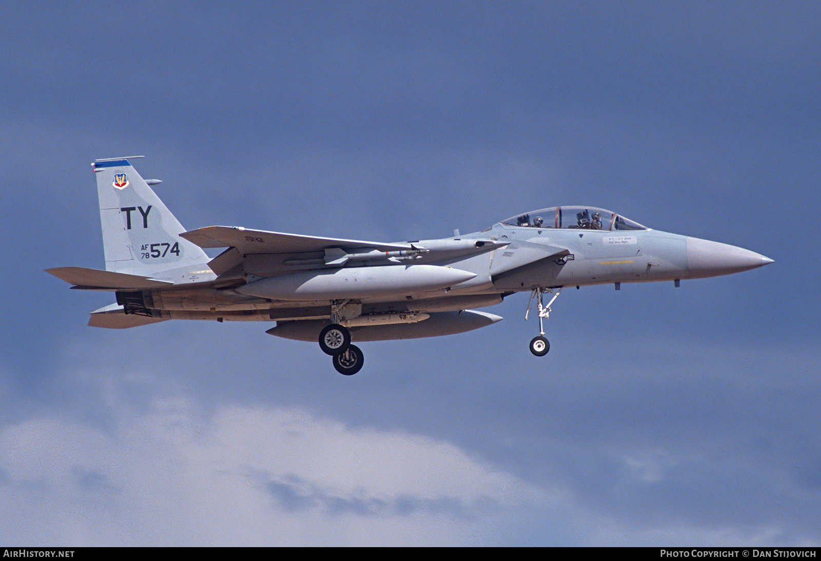 Aircraft Photo of 78-0574 / AF78-574 | McDonnell Douglas F-15D Eagle | USA - Air Force | AirHistory.net #574312
