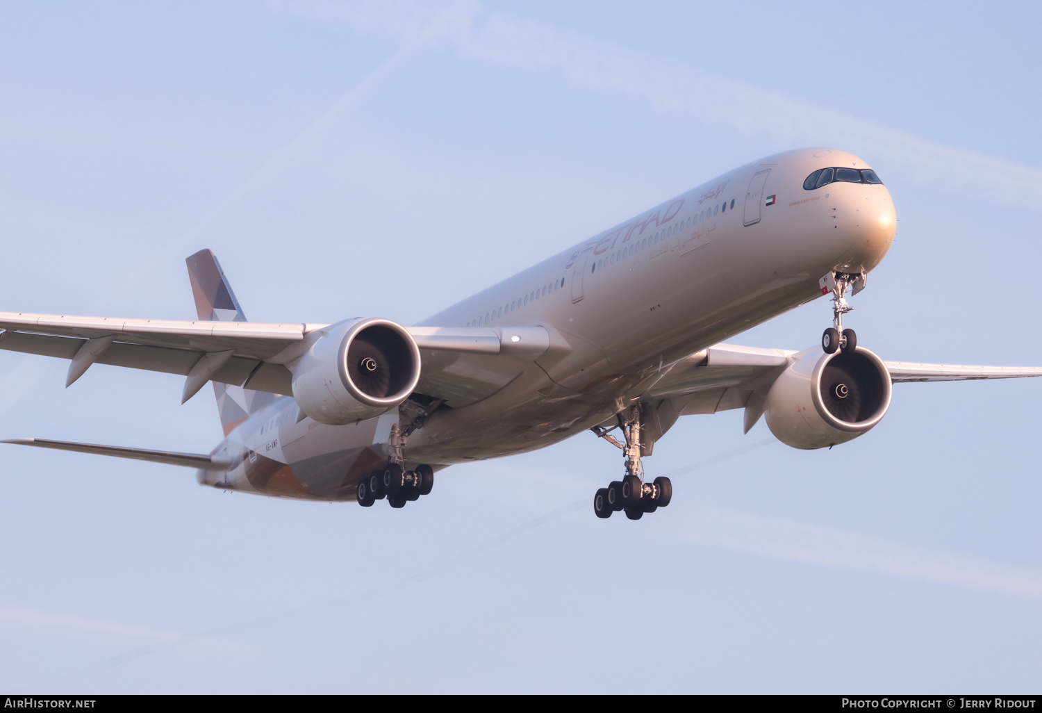 Aircraft Photo of A6-XWF | Airbus A350-1041 | Etihad Airways | AirHistory.net #574313