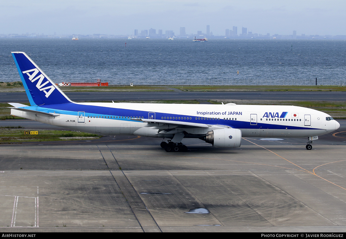 Aircraft Photo of JA713A | Boeing 777-281 | All Nippon Airways - ANA | AirHistory.net #574315