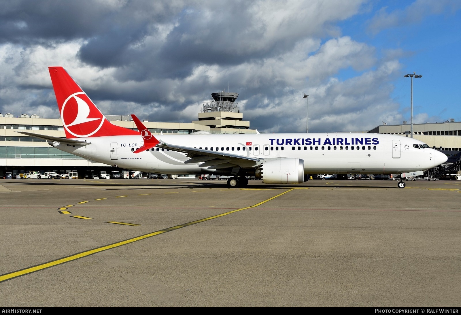 Aircraft Photo of TC-LCP | Boeing 737-8 Max 8 | Turkish Airlines | AirHistory.net #574324