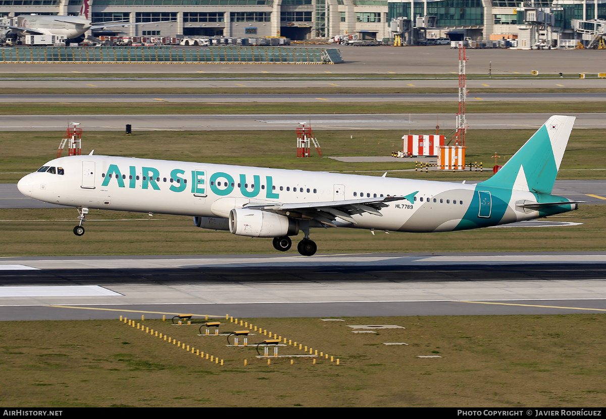 Aircraft Photo of HL7789 | Airbus A321-231 | Air Seoul | AirHistory.net #574327