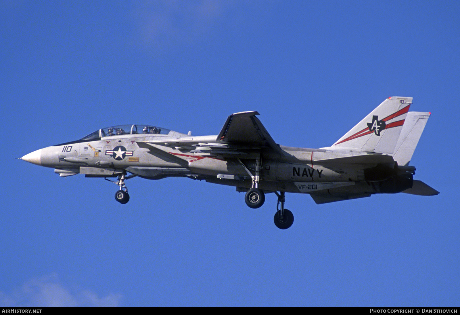 Aircraft Photo of 162710 Grumman F14A Tomcat USA Navy