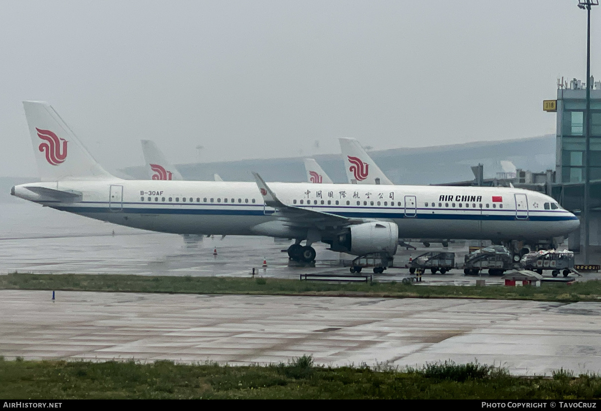 Aircraft Photo of B-30AF | Airbus A321-271N | Air China | AirHistory.net #574386