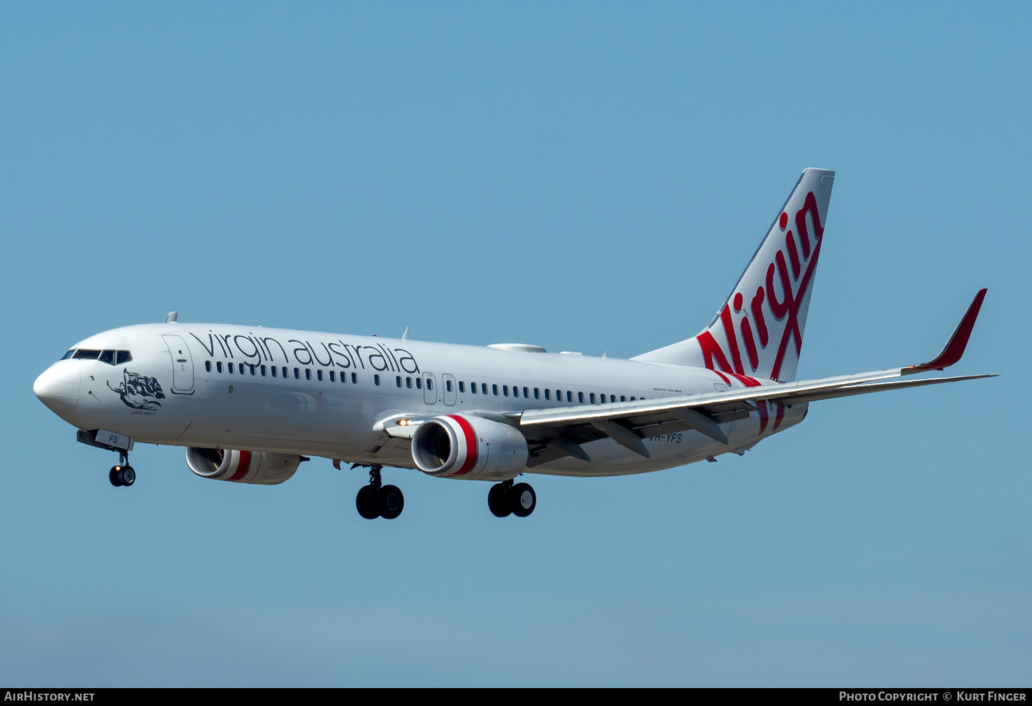 Aircraft Photo of VH-YFS | Boeing 737-8FE | Virgin Australia Airlines | AirHistory.net #574398