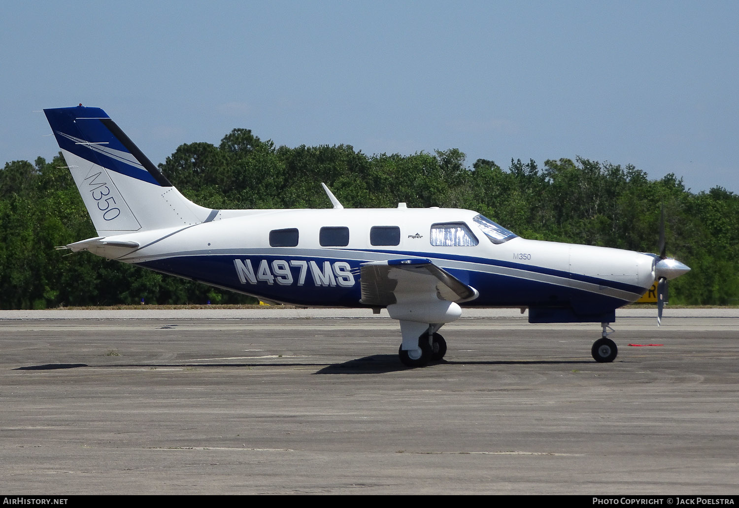 Aircraft Photo of N497MS | Piper PA-46-350P M350 | AirHistory.net #574409