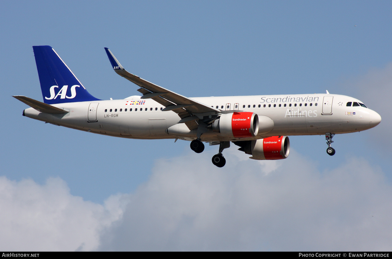 Aircraft Photo of LN-RGM | Airbus A320-251N | Scandinavian Airlines - SAS | AirHistory.net #574413