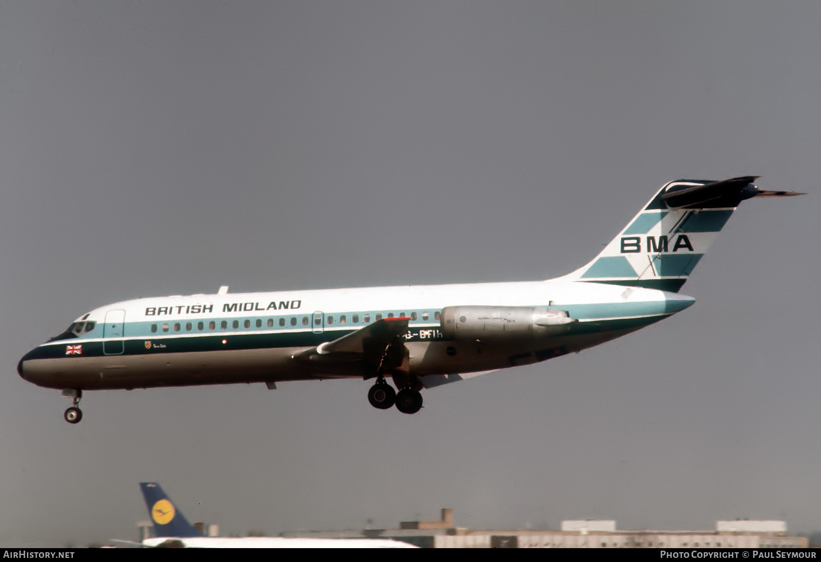 Aircraft Photo of G-BFIH | Douglas DC-9-15 | British Midland Airways - BMA | AirHistory.net #574425