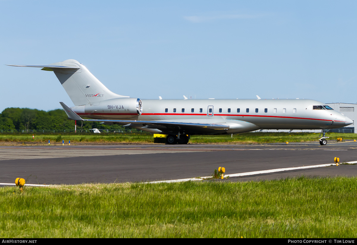 Aircraft Photo of 9H-VJA | Bombardier Global 6000 (BD-700-1A10) | VistaJet | AirHistory.net #574448