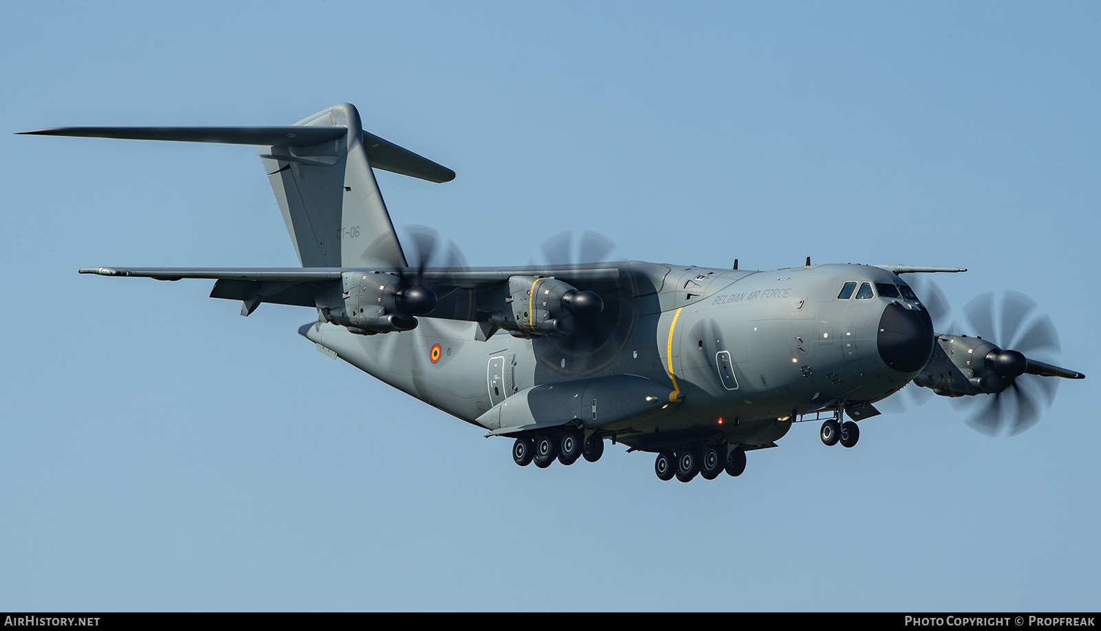 Aircraft Photo of CT-06 | Airbus A400M Atlas | Belgium - Air Force | AirHistory.net #574457