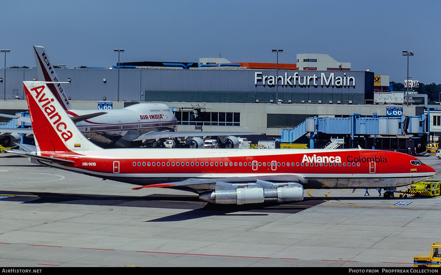 Aircraft Photo of HK-1410 | Boeing 707-359B | Avianca | AirHistory.net #574466