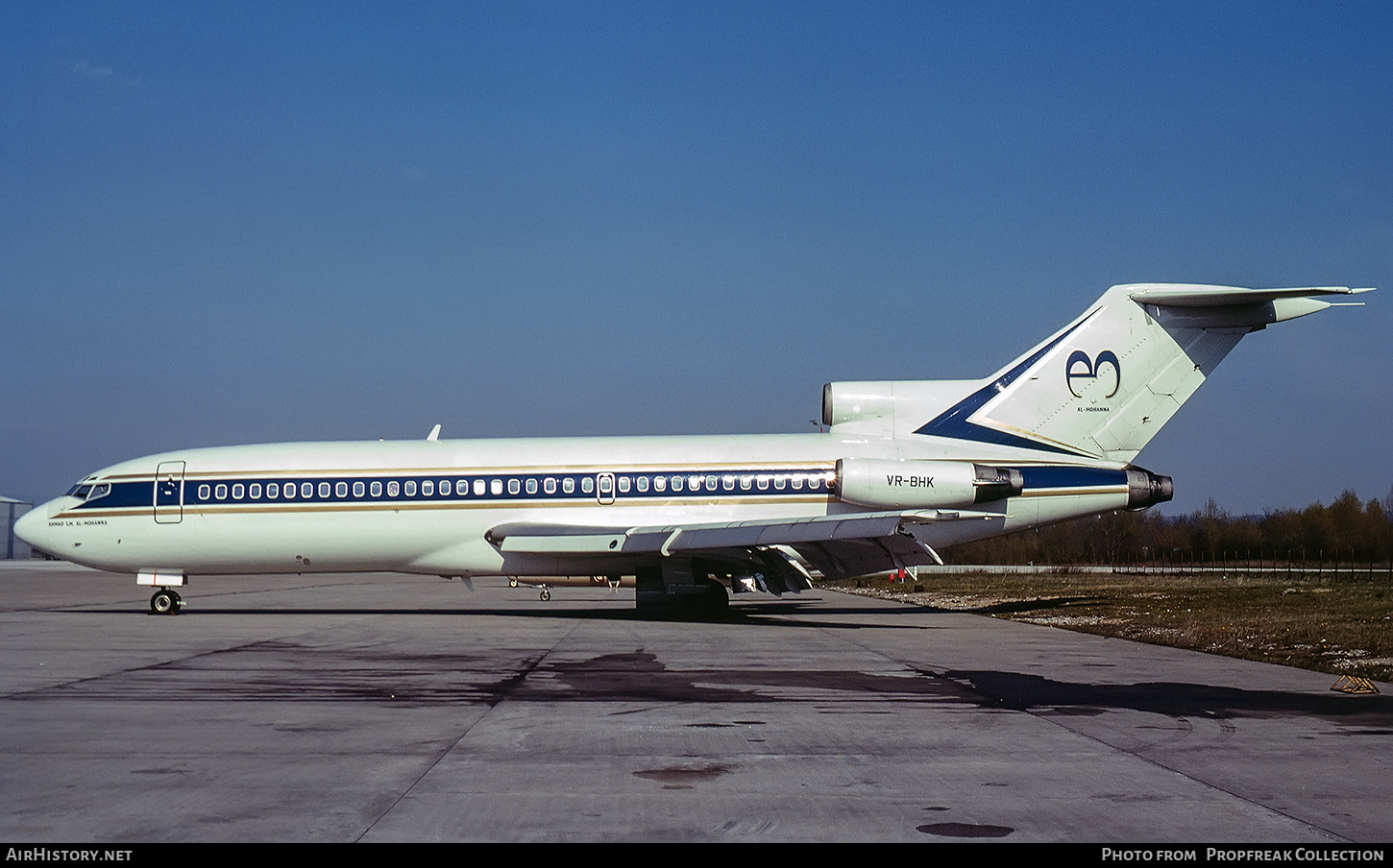 Aircraft Photo of VR-BHK | Boeing 727-30 | Ahmad S.M. Al-Mohanna | AirHistory.net #574467