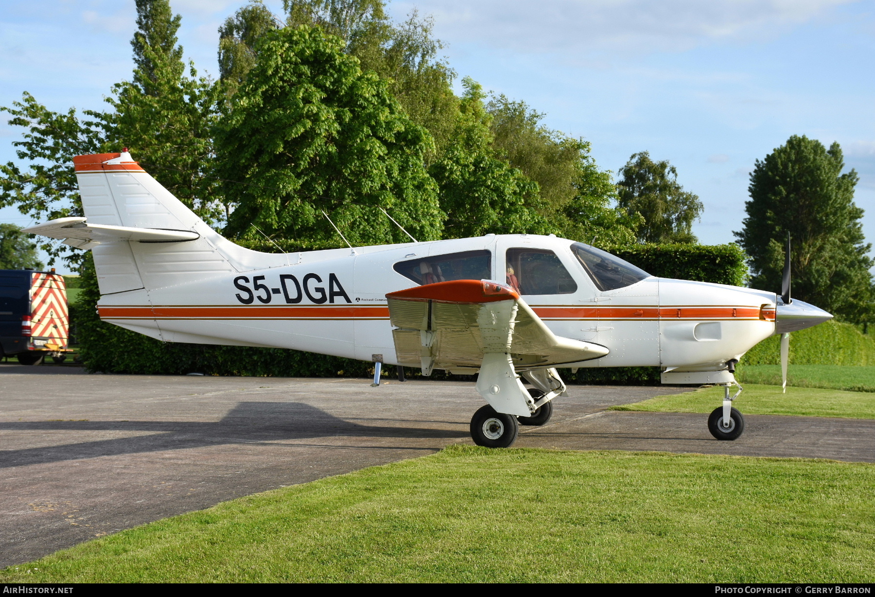 Aircraft Photo of S5-DGA | Rockwell Commander 112A | AirHistory.net #574468