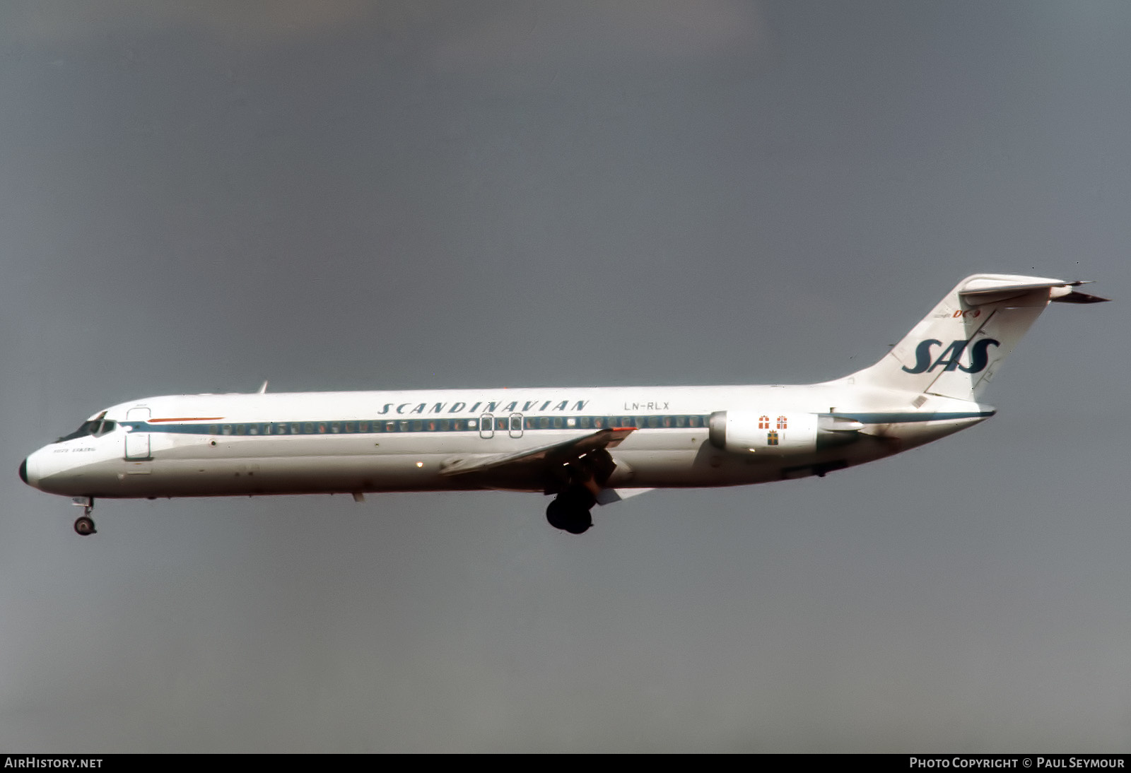 Aircraft Photo of LN-RLX | McDonnell Douglas DC-9-41 | Scandinavian Airlines - SAS | AirHistory.net #574486