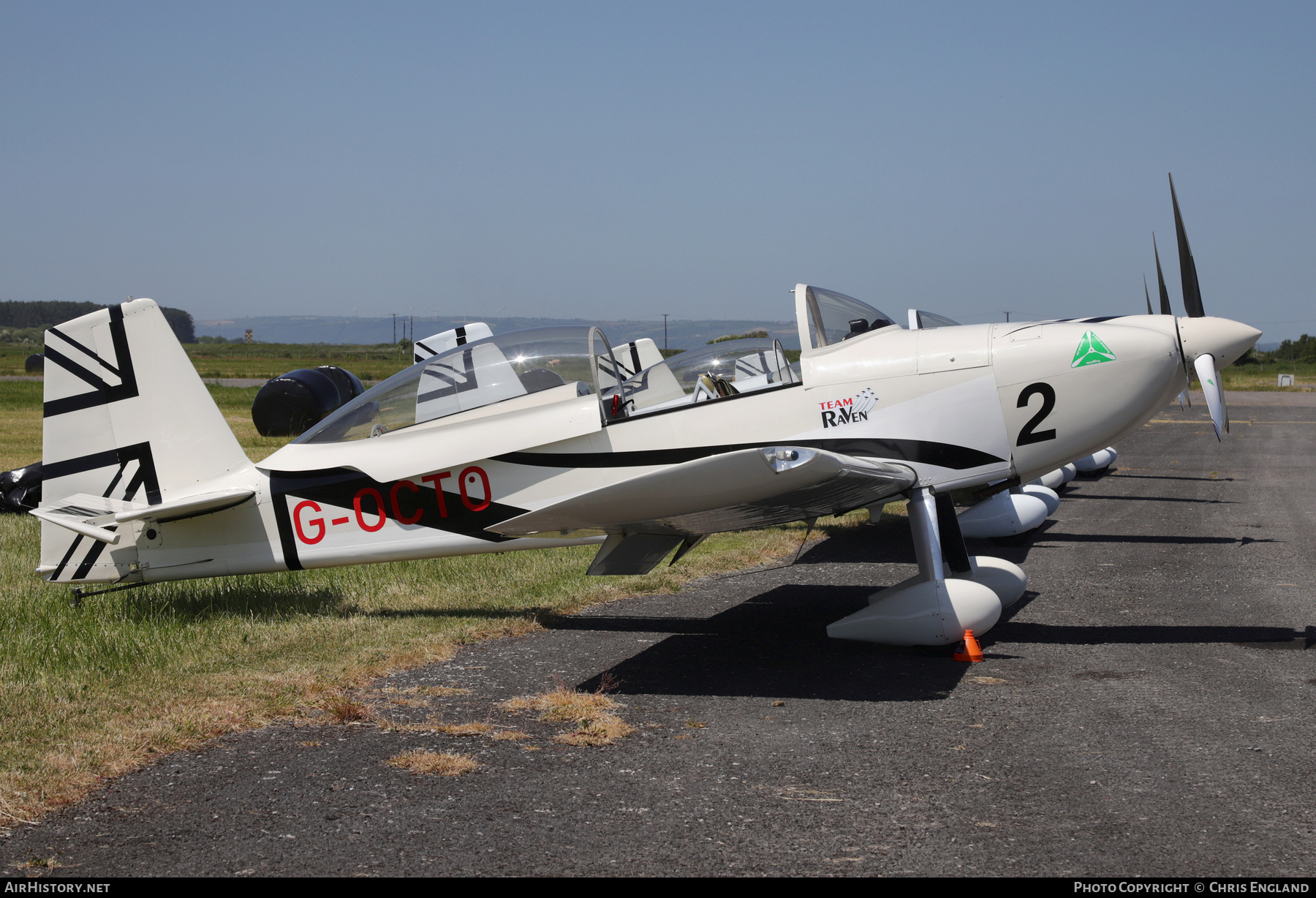 Aircraft Photo of G-OCTO | Van's RV-8 | Team Raven | AirHistory.net #574489