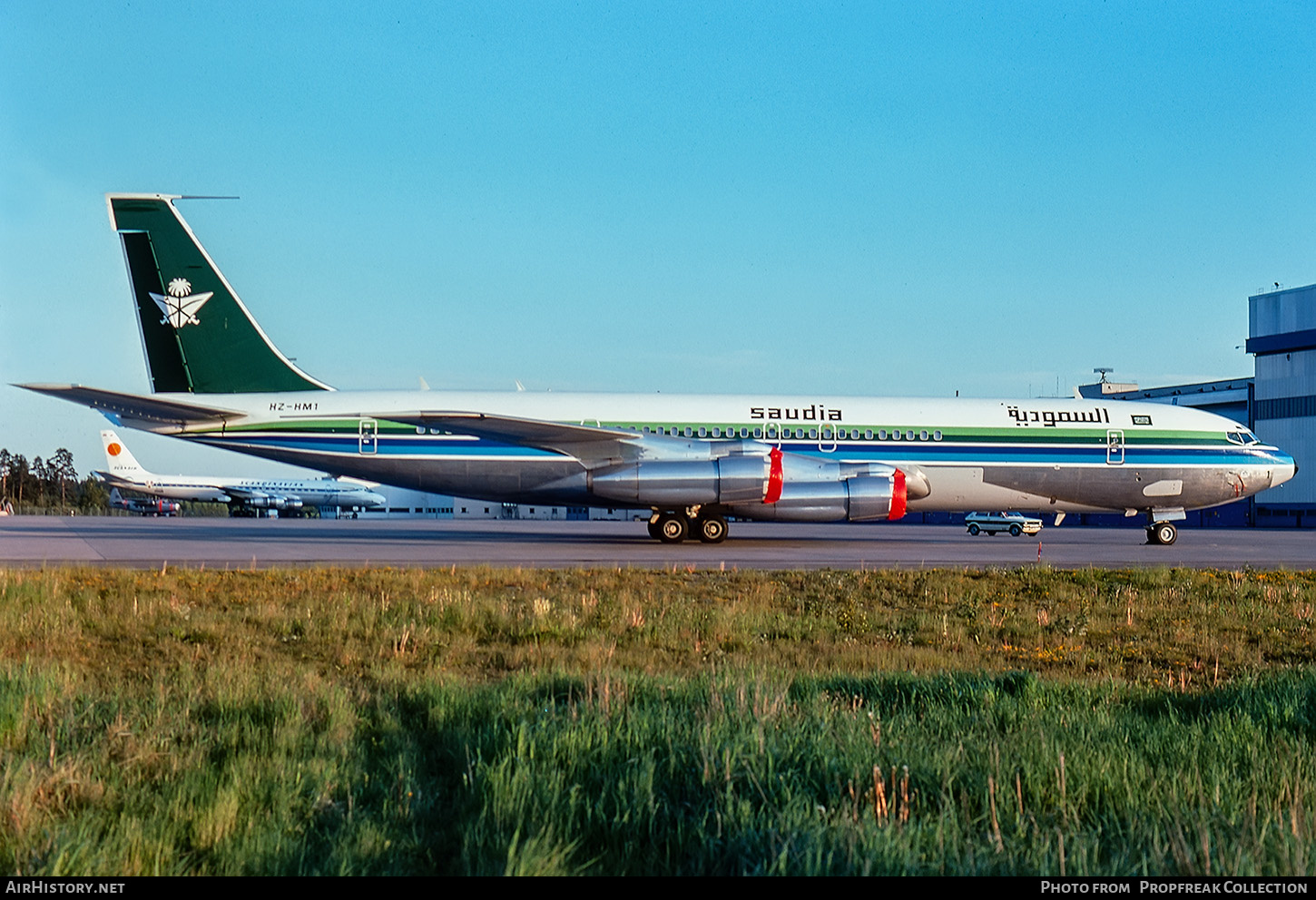 Aircraft Photo of HZ-HM1 | Boeing 707-368C | Saudia - Saudi Arabian ...
